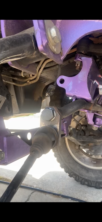 tie rod drops for 99-06 torsion suspension
