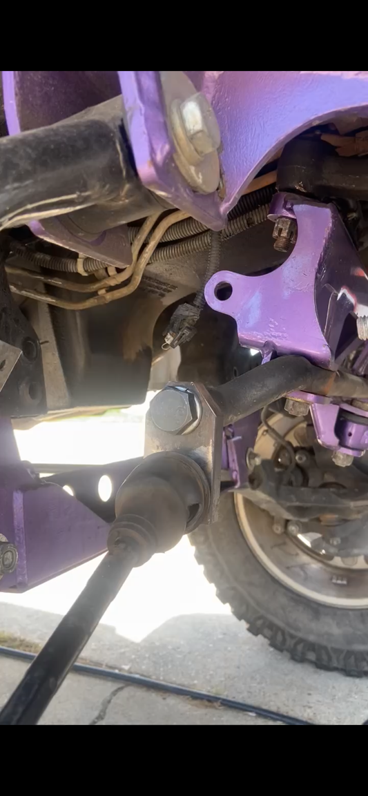 tie rod drops for 99-06 torsion suspension